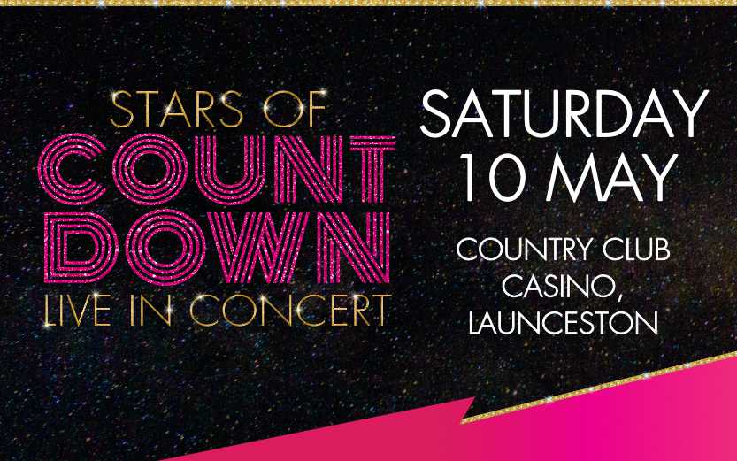 Stars of Countdown LIVE IN CONCERT at Country Club Casino, Launceston