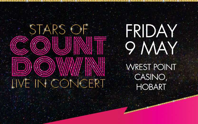Stars of Countdown LIVE IN CONCERT at Wrest Point Casino, Hobart